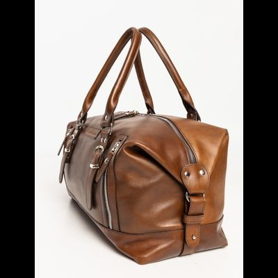 Кожаная дорожная сумка Ravenna Premium brown (арт. 4047-63)