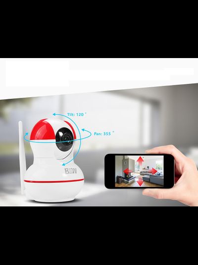 BW. Видеоняня /WiFi-LAN видеокамера моторизированная с DVR , HD (163Eye/Yoosee)