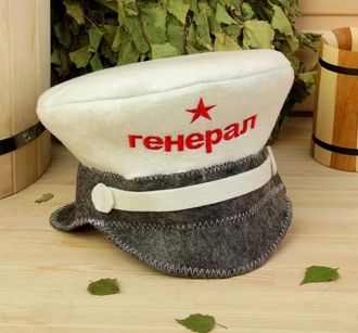 Шапка банная «Фуражка генерала»
