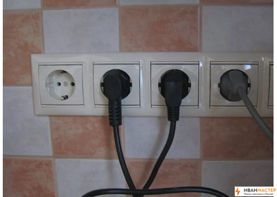 Подключение заземленной розетки в стене квартиры ИВАНМАСТЕР