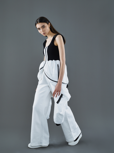 Бомбер Reverse Белый