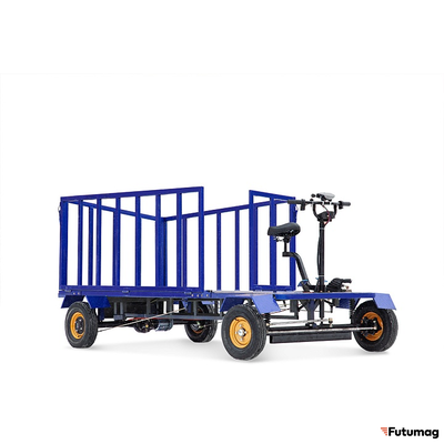 Платформенная тележка электрическая RuTrike ПАЛИСАД NEW