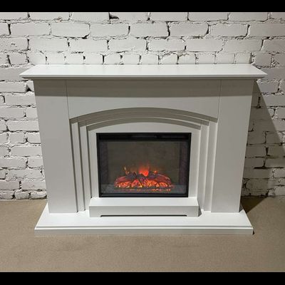 Электрокамин Бирмингем WT с очагом Sparta 25.5 LED