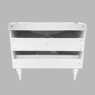 Зеркало "Монако-100" белый глянец