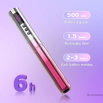 LOLA Air Permanent Makeup Tattoo Machine Wireless Battery Pen - Беспроводной тату аппарат