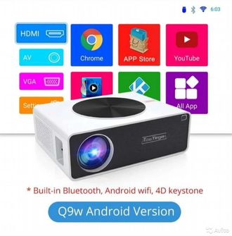 Купить Проектор TouYinger Q9w Full HD с Android 10.0
