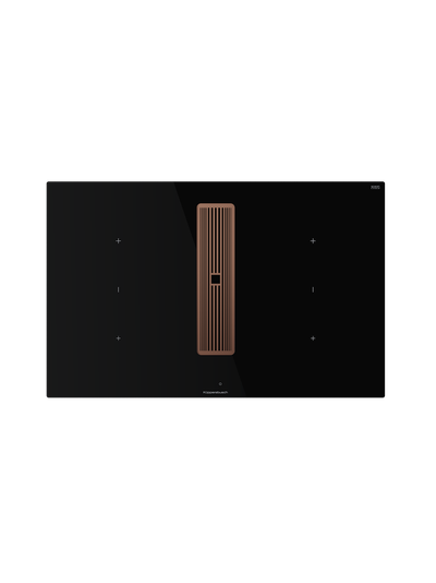 Индукционная варочная панель с вытяжкой Kuppersbusch KMI 8350.0 SR Copper