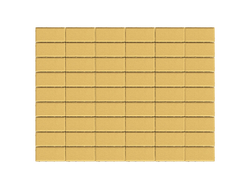 Прямоугольник песочный 200х100 40 мм Браер