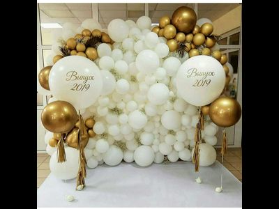 Фотозона из шаров, стена из шаров 2*2м