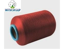 НИТЬ ПОЛИЭФИРНАЯ (ПСН), 33,4 ТЕКС - 300Д/96Ф (БОРДОВЫЙ - ЦВЕТ № 153) - ИНДИЯ