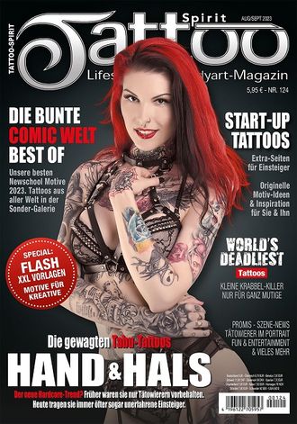 Tattoo Spirit Magazine Issue 124 Иностранные журналы о татуировках, Тату журналы, Intpressshop