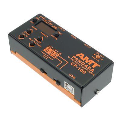 AMT PANGAEA CP-100 - Кабинет Эмулятор (плеер IR WAV импульсов) и эффект процессор [БП в комплекте!]