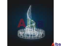 Светодиодный Фонтан Северное Сияние