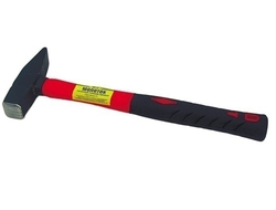 Молоток с квадратным бойком 0,6 кг с фиберглассовой ручкой