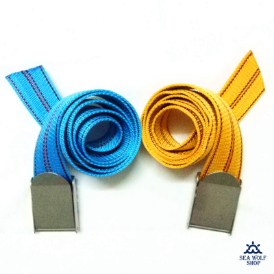 Ремень для дайвинга цвет. нейлон с нерж. пряжкой 1,4м
