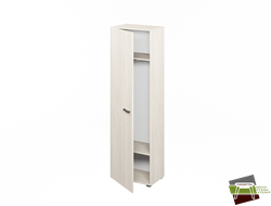 Шкаф для одежды узкий L-621 Сосна Скандинавия 570*374*1916 мм (Ш*Г*В)