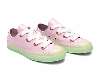 Кеды Converse x JW Anderson Patent Leather Chuck 70 розовые