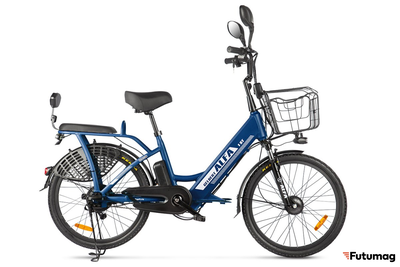 Электровелосипед Gelbert ALFA 1 ST синий