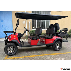 Гольфкар GreenCamel Linhai A42L 126Ah/48V (4+2, 4kW AC, R14 литые) LUX lifted