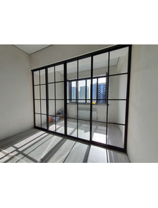 перегородка раздвижная прозрачная