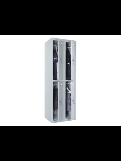 Шкаф для раздевалок усиленный ML/LS 22-60, 1830x600x500 мм