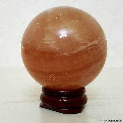 Мраморный оникс (кальцит), шар. Иран. Около 49мм.