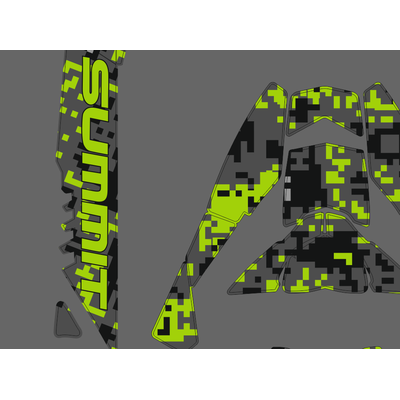 Наклейки на снегоход SKI DOO 2014 - 2016 #1553