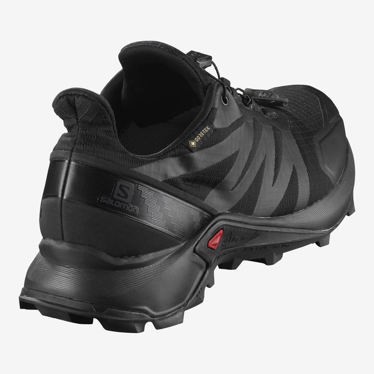 Кроссовки SALOMON SUPERCROSS GTX Black/Bl/Bl 408088