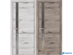 Дверь остеклённая с покрытием ПВХ Леон SH-3 купить в Челябинске | КВИРТЕК