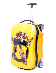 Детский чемодан на колесах - Желтая машина &quot;Трансформер Бамблби&quot;