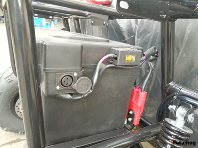 Багги GreenCamel Намиб T009 (60V 1500W 42Ah R7 Дифференциал) Армейский зеленый