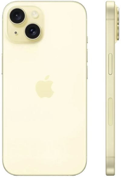 Apple iPhone 15 256GB Dual Sim Желтый