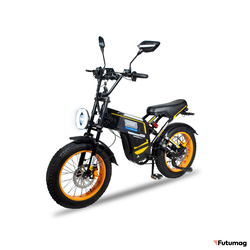 Электровелосипед Minako Apex желтый