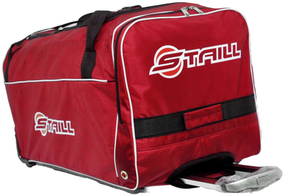 Баул хоккейный Staill 36 на колесах взрослый Casual красный