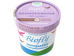Биомороженое "Горький шоколад", без сахара, 45г (Biofly)