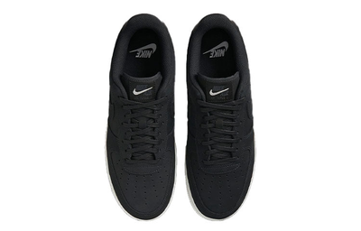 Nike air force low noir cheap