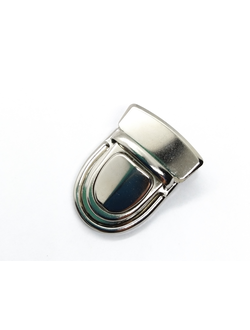 Замок 3х4,5 см никель