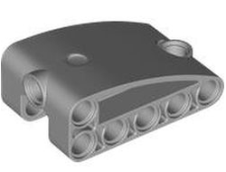 Technic, Panel Curved 2 x 5 x 3 Double Modified L-Shape Quarter Ellipse Thick , Light Bluish Gray (80285 / 6476998)