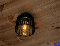 Светильник потолочный садово-парковый 63975 bl