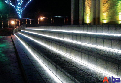 Дюралайт 24В круглый 13мм, 2 жильный, Белый метражом