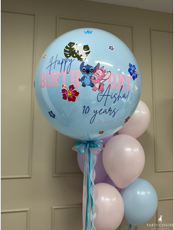 Стафф с наклейками в стиле Стич