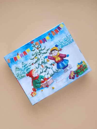 Комплект ёлочных игрушек "Рождественская ночь"