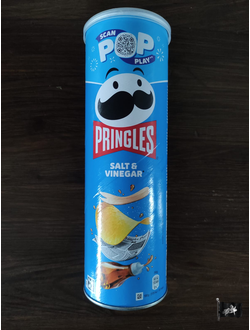 PRINGLES 165 гр. Уксус и соль