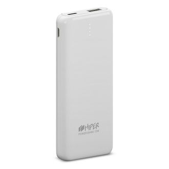 Внешний аккумулятор 1xUSB+C, Hiper, белый PSL8000