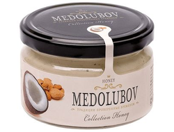 Крем-мёд Медолюбов с кокосом и миндалём 250мл