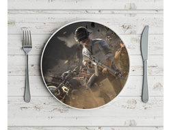 Тарелка PlayerUnknown’s Battlegrounds, PUBG, ПУБГ №9