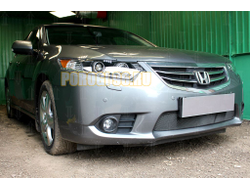 Защита радиатора Honda Accord IX 2013-2015 black