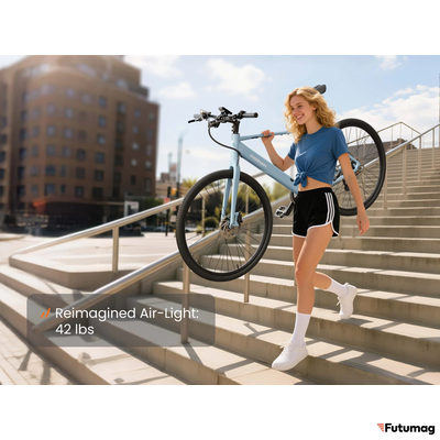 Электровелосипед PUCKIPUPPY Doberman синий