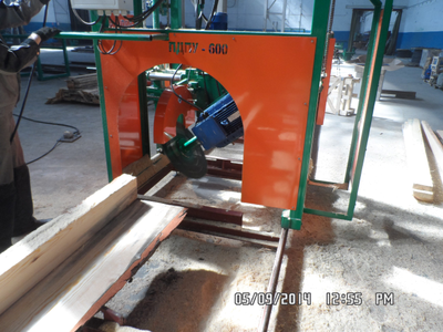 Поворотная угловая пилорама Триумф 1П-600/Пилорама угловая ПДПУ-600 Алтай