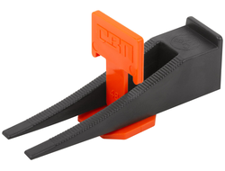 Система выравнивания плитки 250 шт, зажимы Флаг и Клинья, ширина шва 1.5 мм КУРС 16792